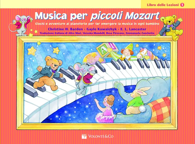 Volonte & Co Piccoli Mozart Lezioni 1 noty pro děti
