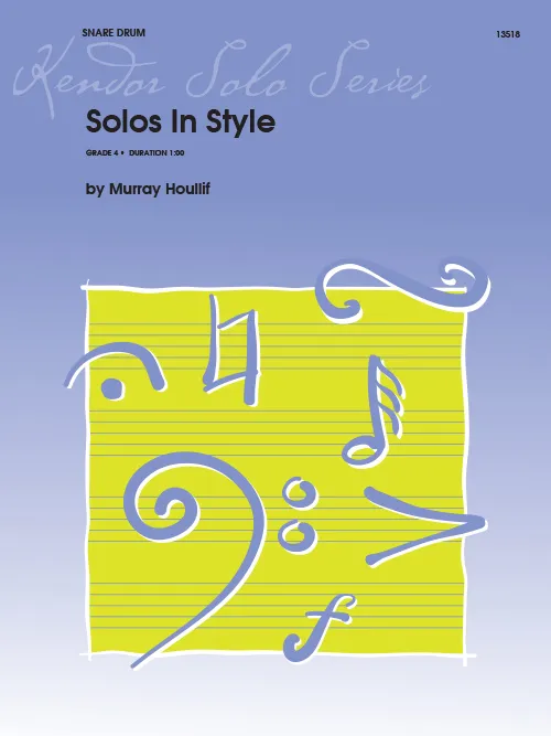 Kendor Music Solos In Style noty pro malý buben