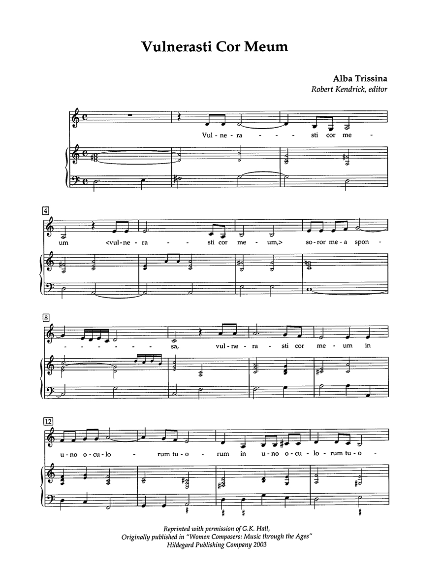 Hildegard Publishing First Solos Volume III noty hluboký hlas