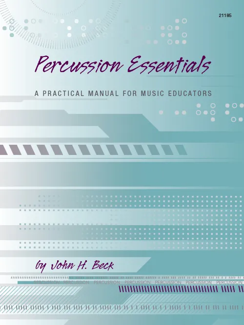 Kendor Music Percussion Essentials škola pro bicí