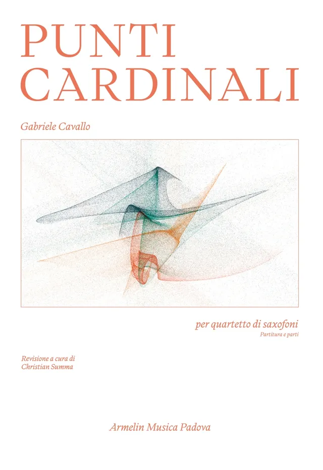 Armelin Musica Punti Cardinali noty saxofonové kvarteto