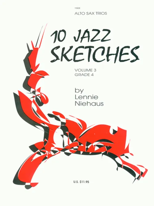 Kendor Music 10 Jazz Sketches Volume 3 noty tria