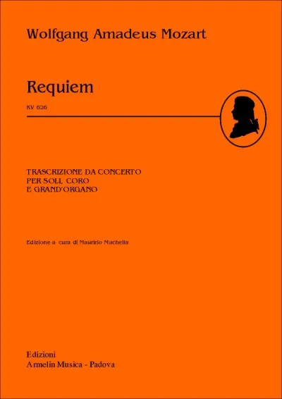 Armelin Musica Requiem KV 626 noty vokální partitura
