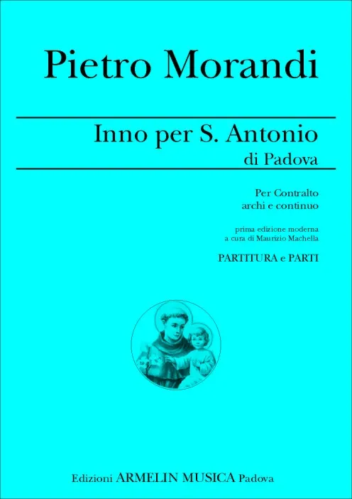 Armelin Musica Inno per S.Antonio di Padova partitura