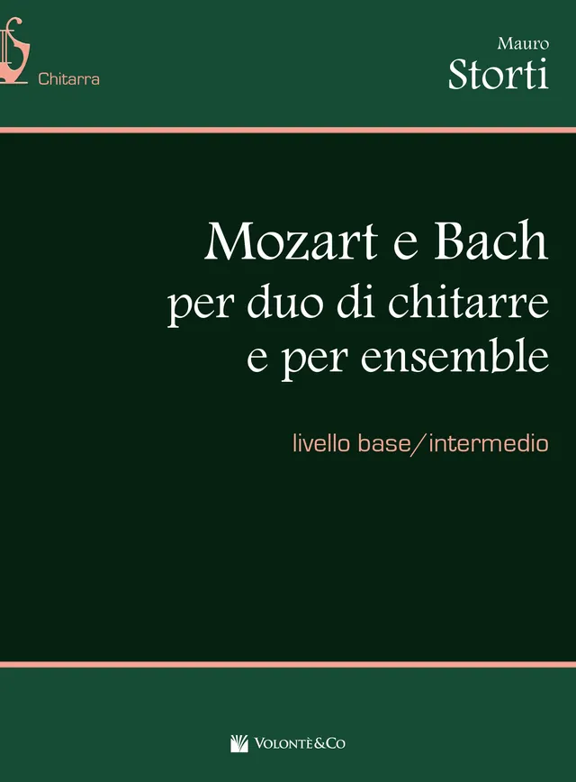 Volonte & Co Mozart e Bach noty pro kytarové duo soubor