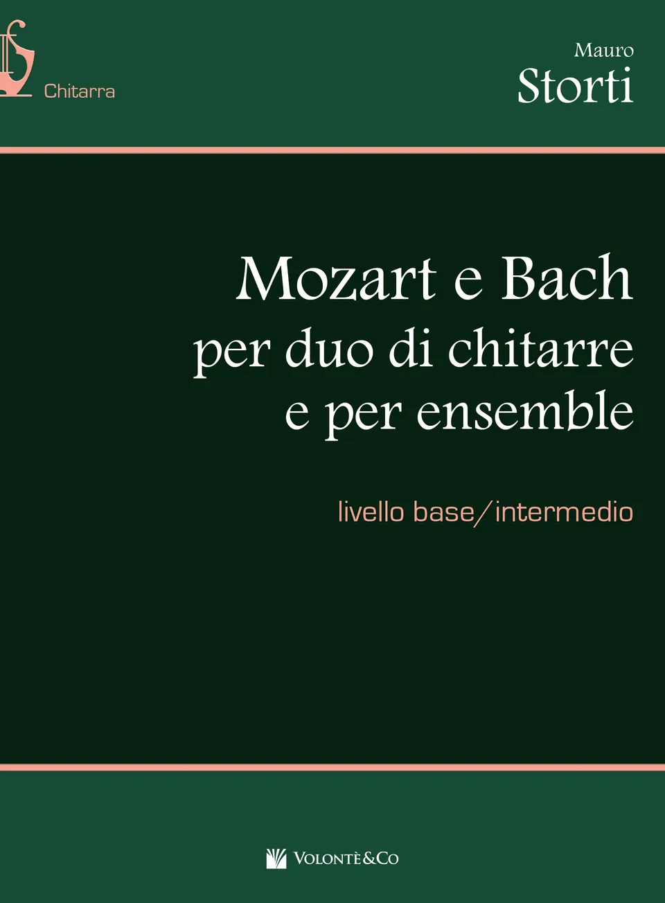 Volonte & Co Mozart e Bach noty pro kytarové duo soubor