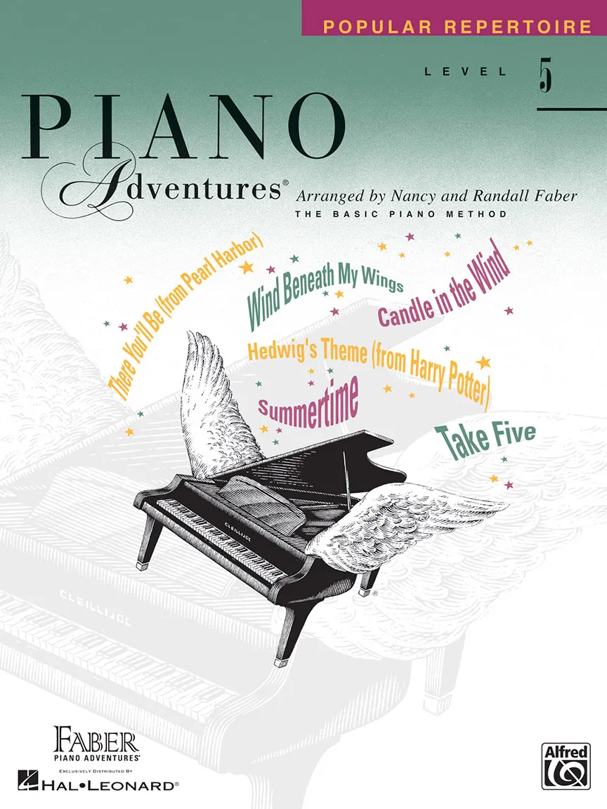 Faber Piano Adventures Level 5 Popular Repertoire noty hity
