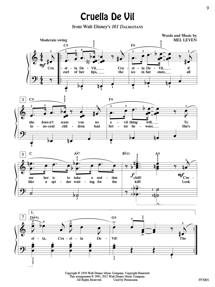 BigTime Piano Kids' Songs noty pro klavír středně pokročilí