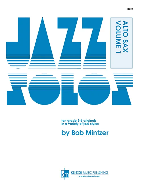 Kendor Jazz Solos Alto Sax Volume 1 noty 10 sól