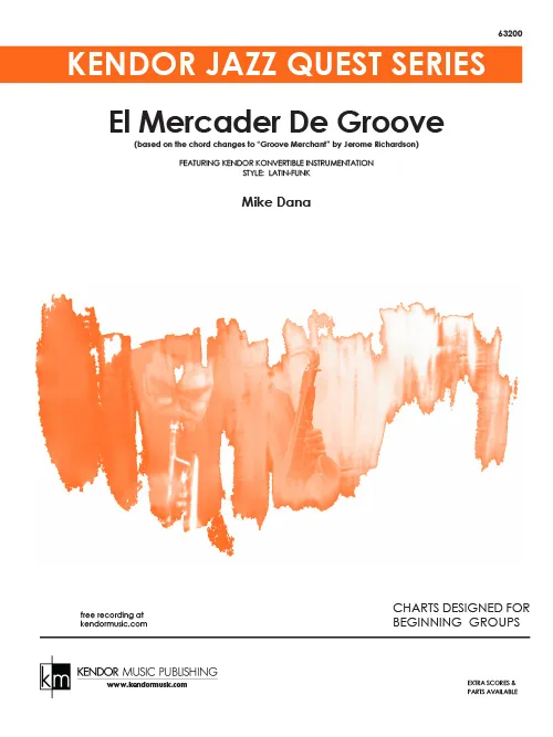 Kendor Music El Mercader De Groove partitura latin-funk