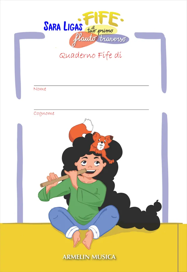 Armelin Musica Quaderno di Fife noty pro příčnou flétnu