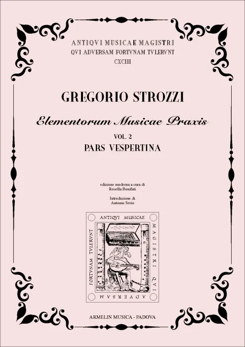 Armelin Musica Elementorum Musicae Praxis vol. 2 noty pro výuku