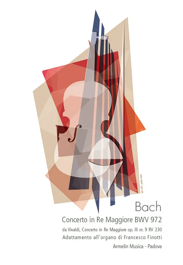 Armelin Musica Concerto in re maggiore BWV 972 noty pro klávesy