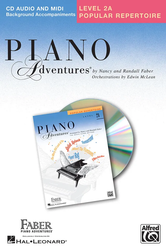 Faber Piano Adventures Level 2A Popular Repertoire CD