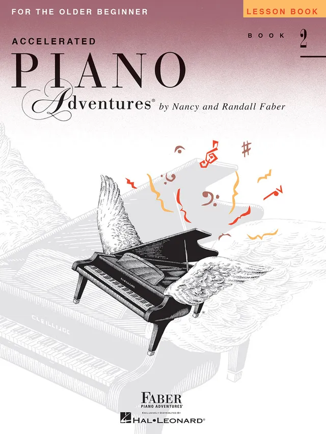 Faber Piano Adventures Accelerated Lesson Book 2 noty na klavír