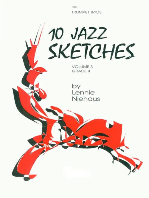 Kendor Music 10 Jazz Sketches Volume 3 noty trio