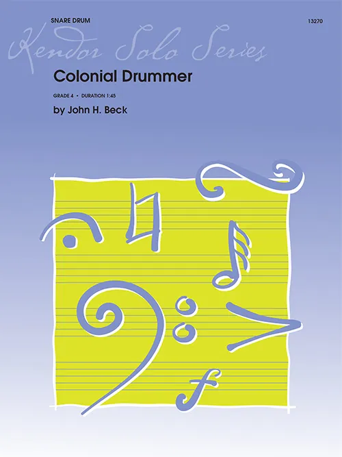 Kendor Music Colonial Drummer noty pochod