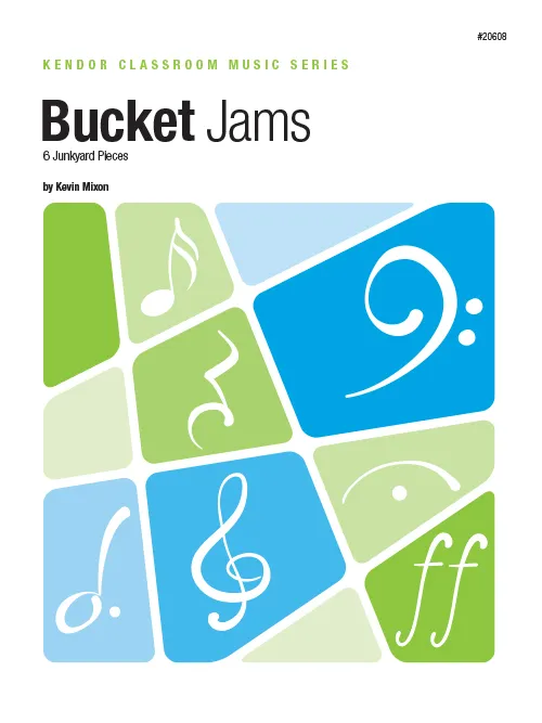 Kendor Music Bucket Jams noty pro bicí škola