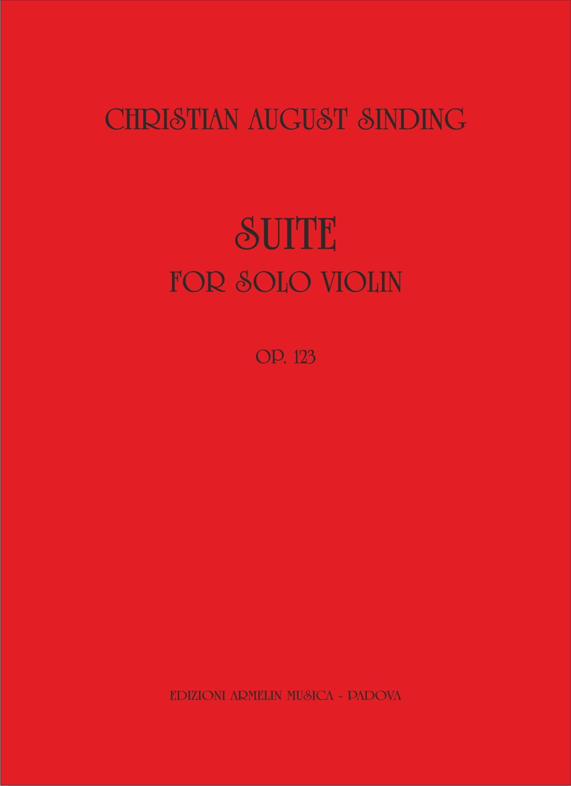 Armelin Musica Suite for solo Violin op 123 houslové noty