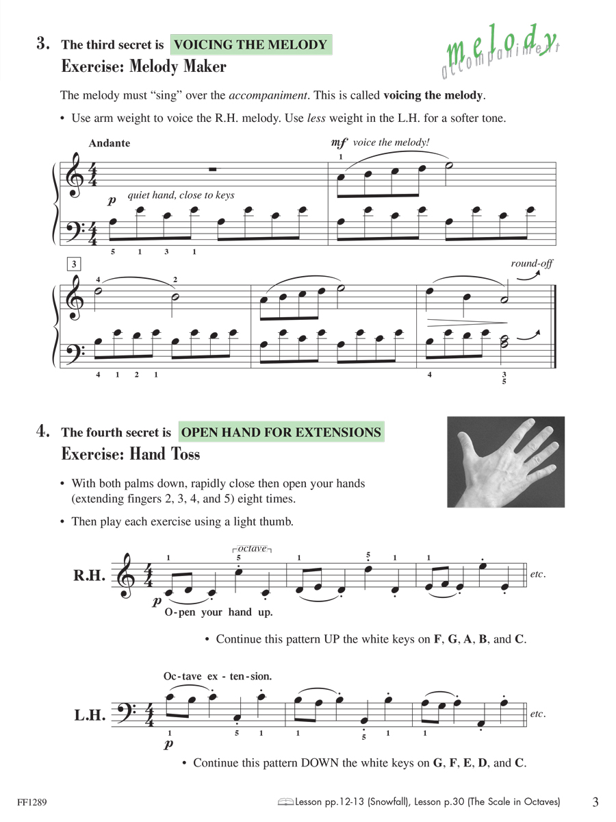 Faber Piano Adventures 3B Technique Artistry klavírní škola