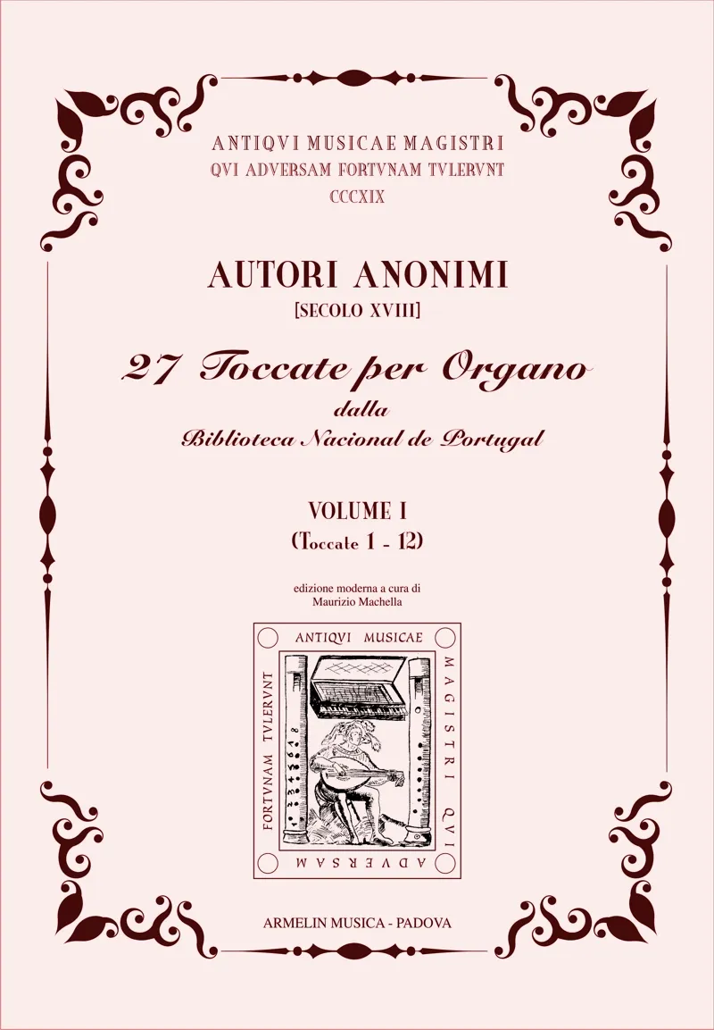 Armelin Musica 27 Toccate per organo Vol. 1 noty pro varhany
