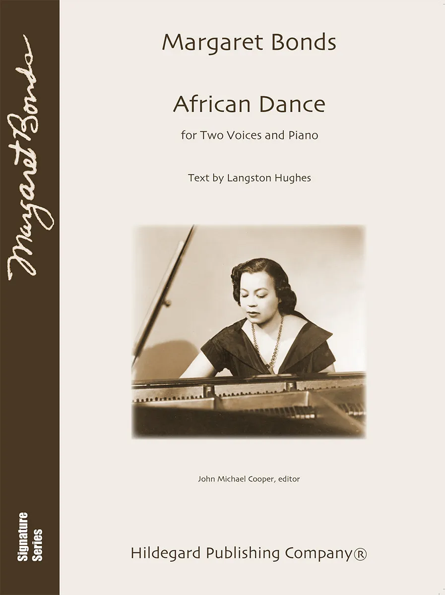 Hildegard Publishing African Dance Margaret Bonds duet noty