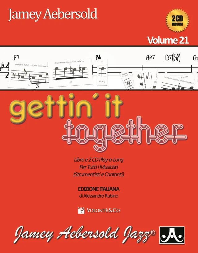 Volonte & Co Aebersold Vol.21 Gettin' It Together noty s CD