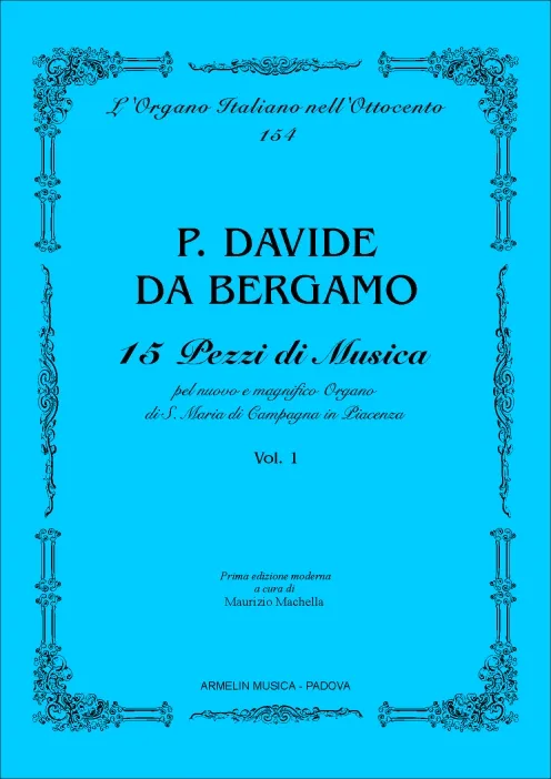 Armelin Musica 15 Pezzi volume 1 noty pro varhany