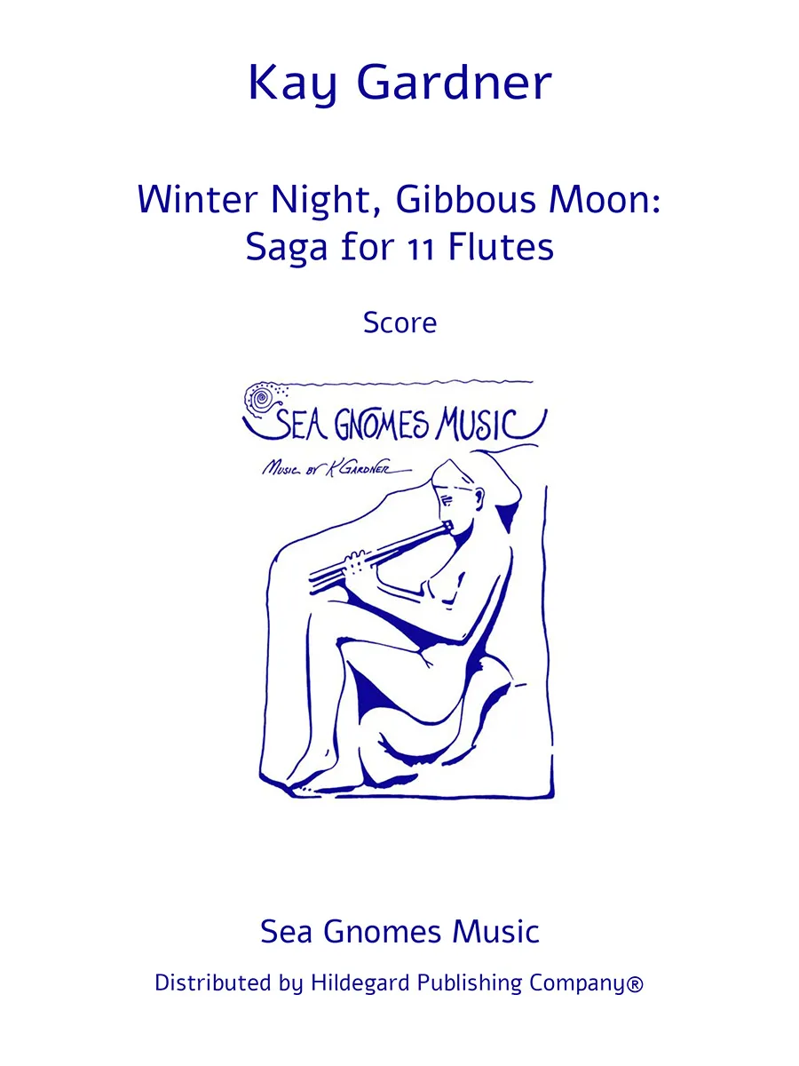 Hildegard Publishing Winter Night Gibbous Moon 11 fléten PDF