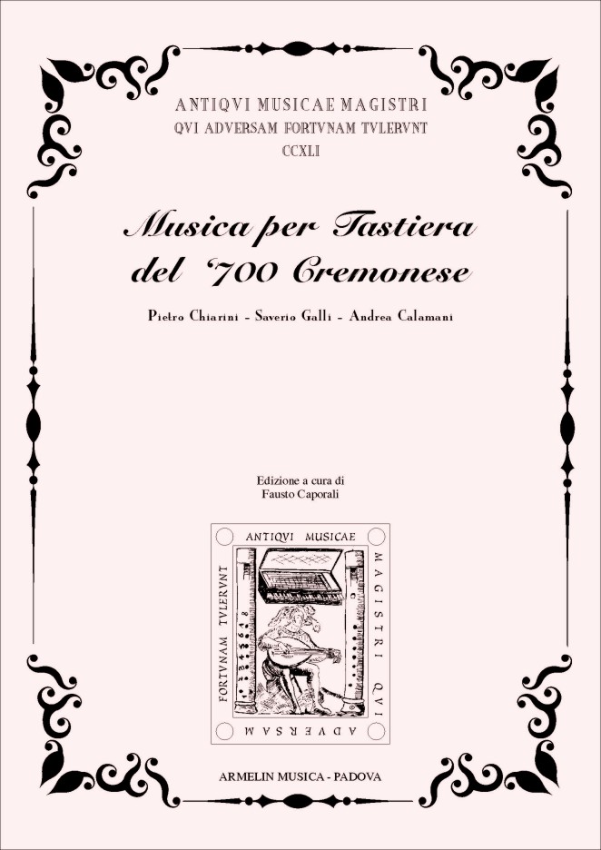 Armelin Musica Musica per tastiera noty klávesy Cremona