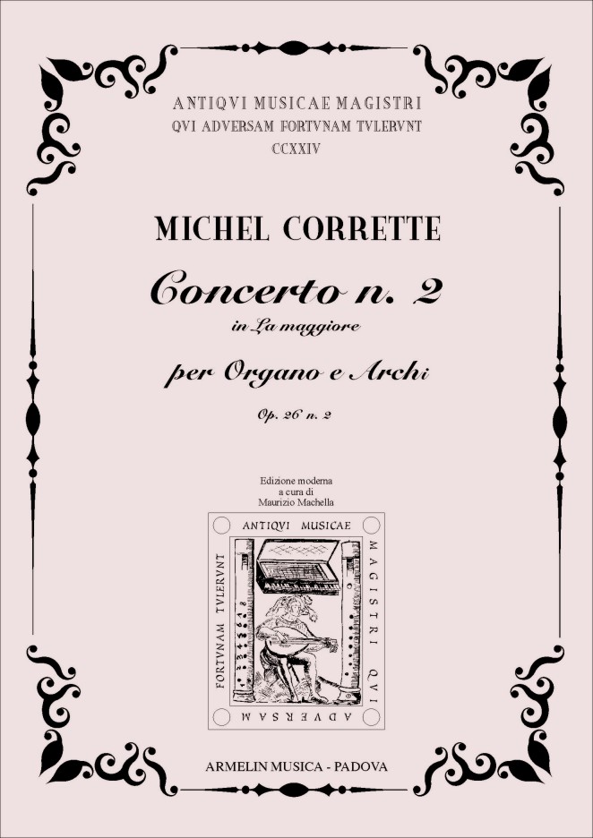 Armelin Musica Concerto n. 2 A dur op. 26/2 noty