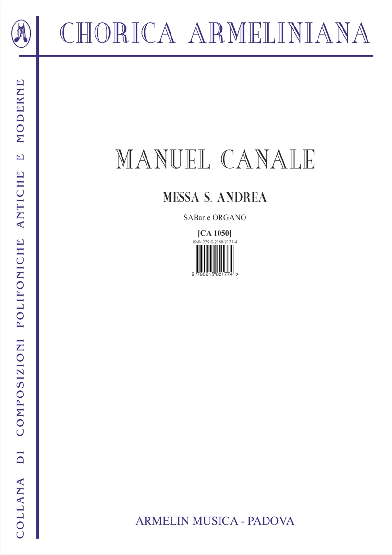 Armelin Musica Messa di Sant’Andrea noty mše