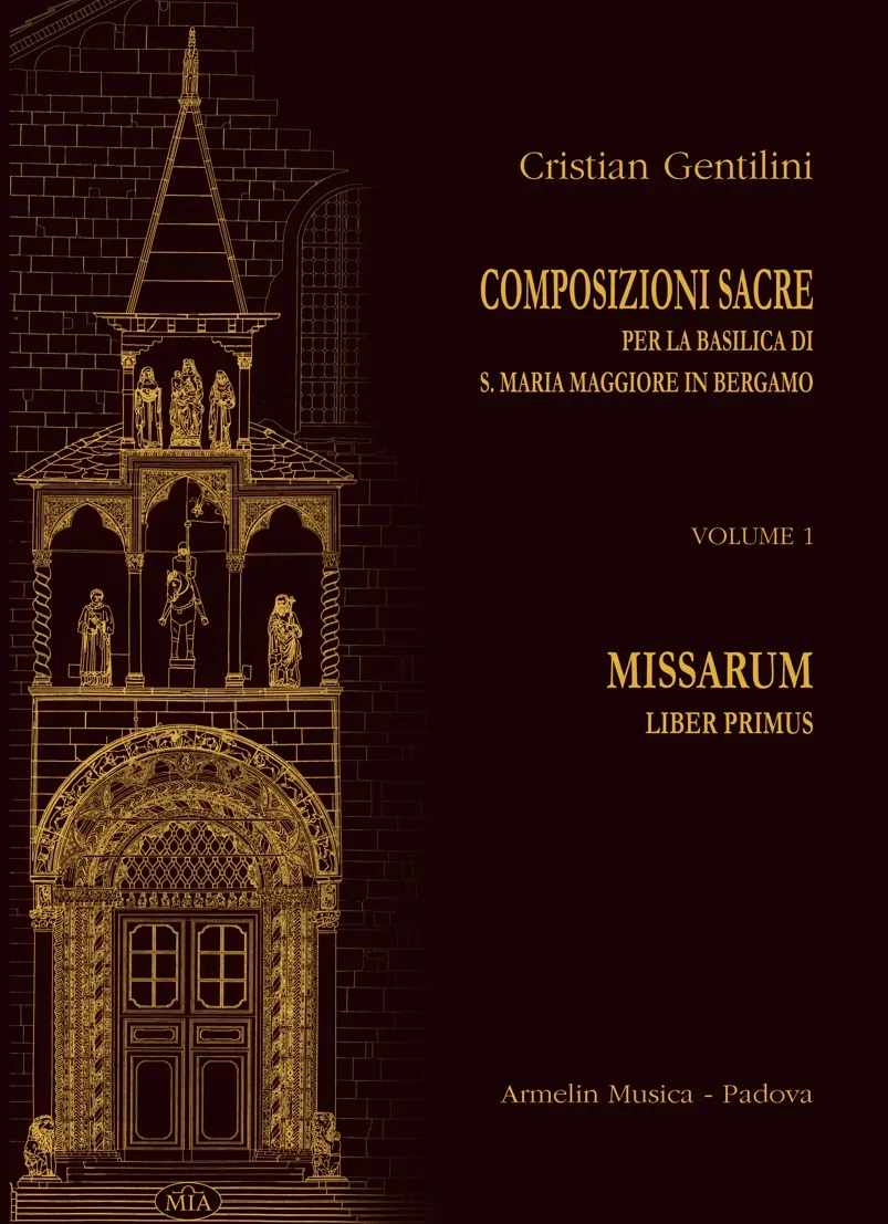 Armelin Composizioni sacre Bergamo 1 noty mše