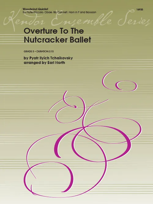 Kendor Music Overture To The Nutcracker noty kvinteto