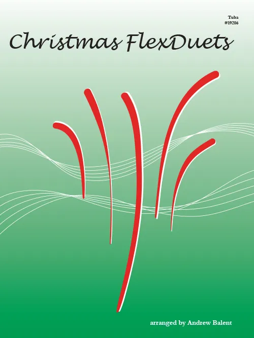 Kendor Christmas FlexDuets Tuba noty vánoční dueta 19 skladeb
