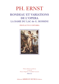 Armelin Musica Rondeau et Variations de l’opera la Dame du Lac noty