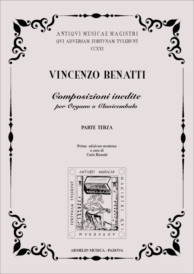 Armelin Musica Composizioni inedite per Organo vol. 3 noty