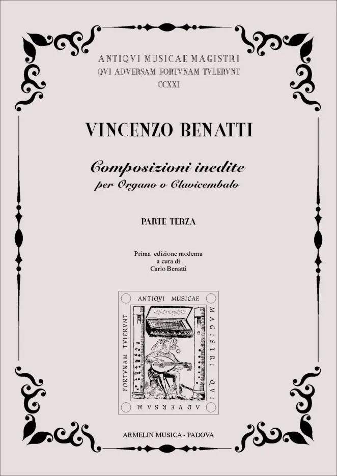 Armelin Musica Composizioni inedite per Organo vol. 3 noty