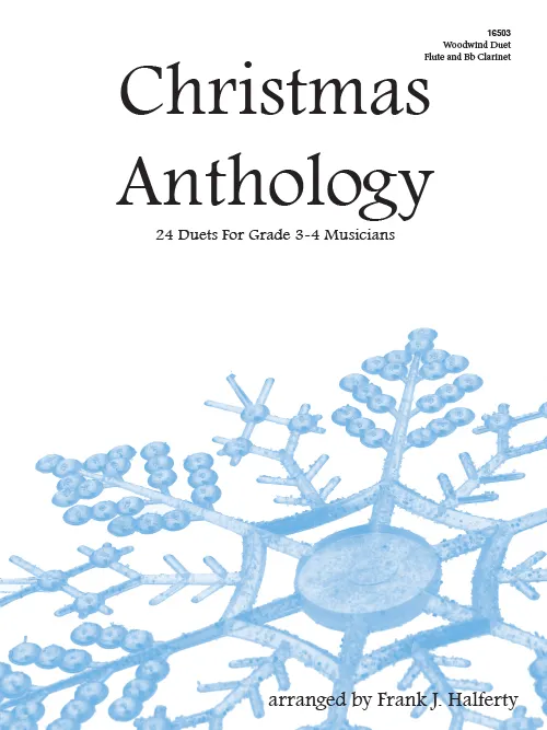 Kendor Christmas Anthology noty dueta flétna klarinet