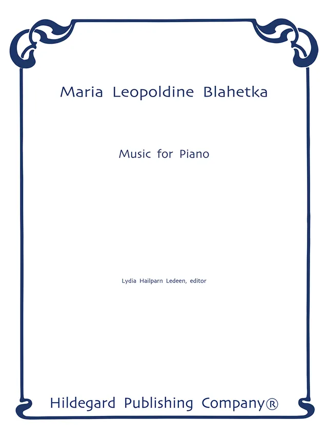 Hildegard Publishing Music for Piano noty pro klavír Blahetka