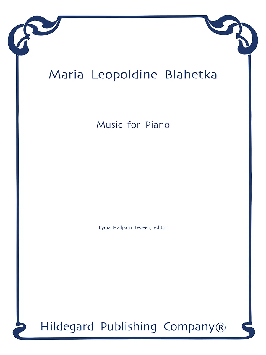 Hildegard Publishing Music for Piano noty pro klavír Blahetka