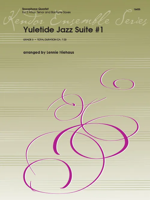 Kendor Music Yuletide Jazz Suite #1 noty saxofony vánoční
