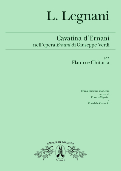 Armelin Musica Cavatina d’Ernani noty pro zpěv