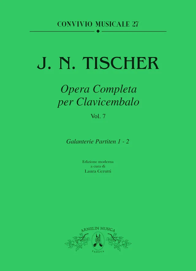Armelin Musica Opera completa per clavicembalo vol. 7 noty