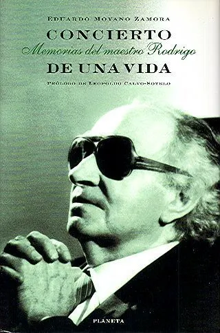 Ediciones Joaquín Rodrigo Concierto de una vida kniha pamětí španělsky