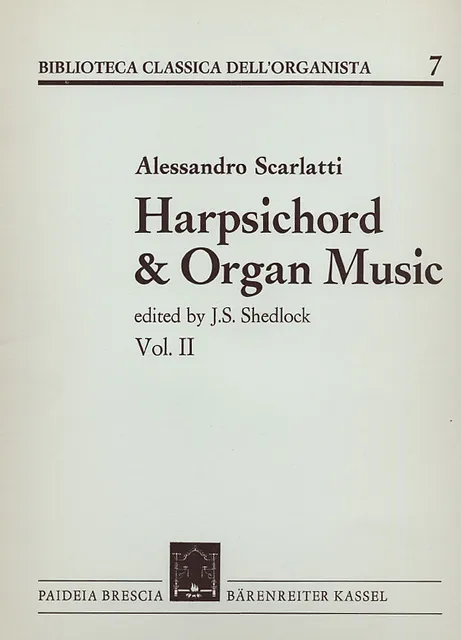 Armelin Musica Harpsichord and Organ Music vol. 2 noty pro varhany