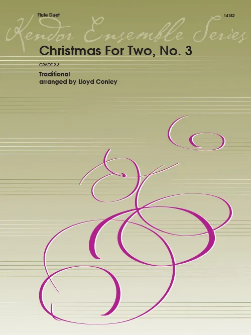 Kendor Music Christmas For Two No. 3 noty pro dvě flétny