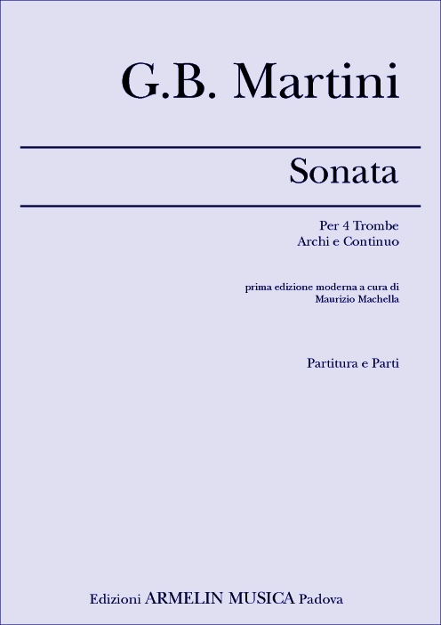Armelin Musica Sonata per 4 trombe noty trubky smyčce