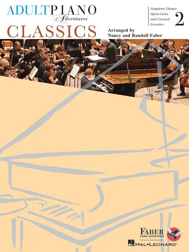 Faber Piano Adventures Adult Classics Book 2 noty pro dospělé