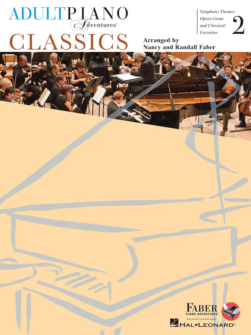 Faber Piano Adventures Adult Classics Book 2 noty pro dospělé